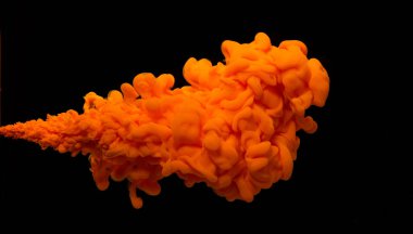 Siyah üzerine soyut boya sıçrama arkaplanı