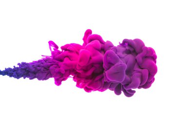 Soyut boya beyaz üzerine sıçrama arkaplanı