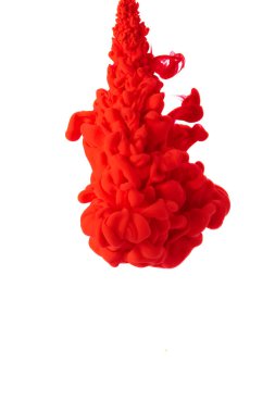 Soyut boya beyaz üzerine sıçrama arkaplanı