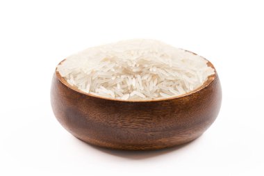Kasede çiğ beyaz pirinç