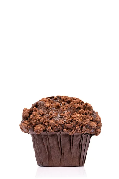 Delicioso Muffin Cacao Arándanos — Foto de Stock