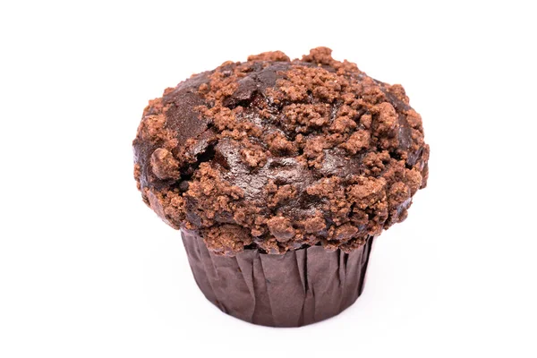 Delicioso Muffin Cacao Arándanos —  Fotos de Stock