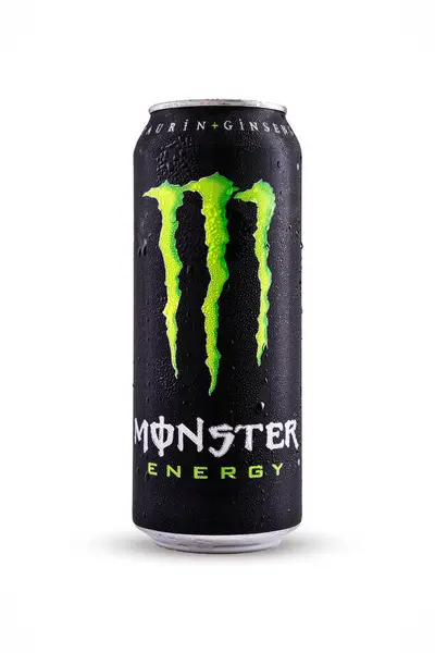Monster Energy Drink Auf Weiß — Stockfoto