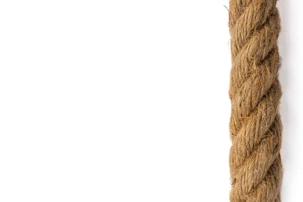 Thick Rope White Background Stock Picture