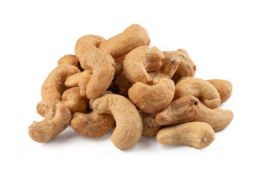 Kızarmış ya da çiğ kaju. Fındıklı fındık