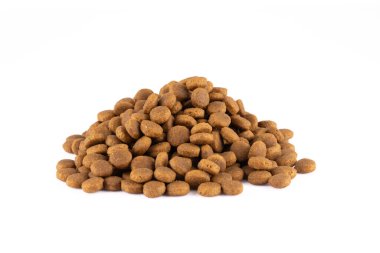 Protein, yağ ve karbonhidrat içeren sağlıklı köpek maması.