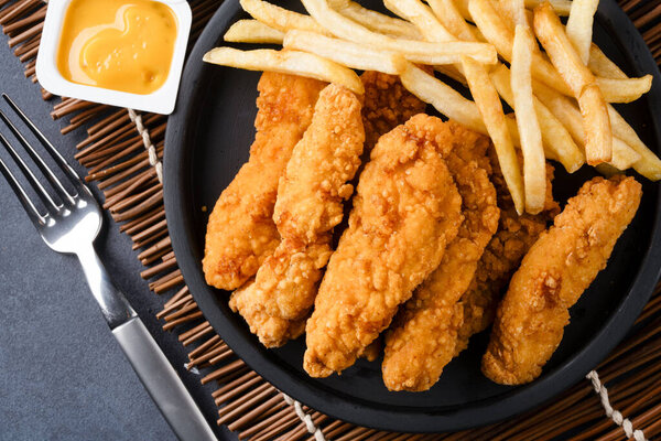 Куриные торги. Жареная куриная грудка