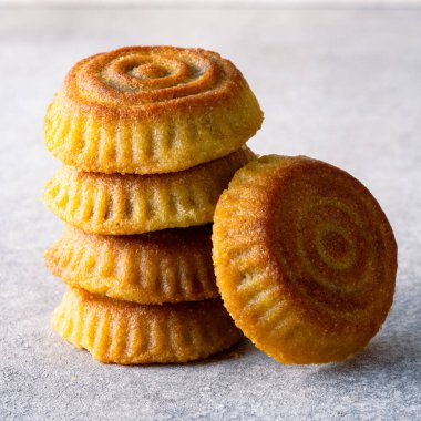 Meyveli Türk tatlısı.