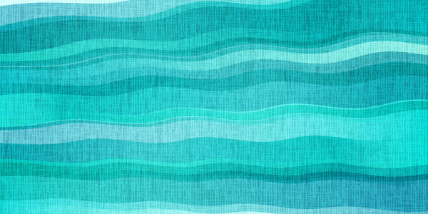 Wave New Year's card Japanese pattern background