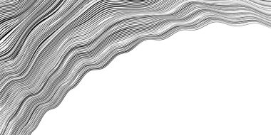 Dalga çizgisi şablon arkaplanı