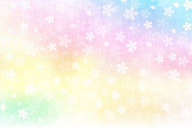 Kiraz Çiçeği Yeni Yıl Kart Japon desenli geçmişi