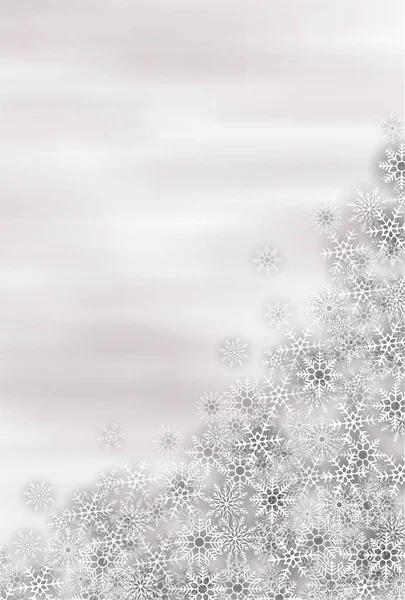 Φόντο Χειμώνα Χιόνι Χριστούγεννα — Διανυσματικό Αρχείο