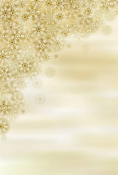 Neige Noël Hiver Fond — Image vectorielle