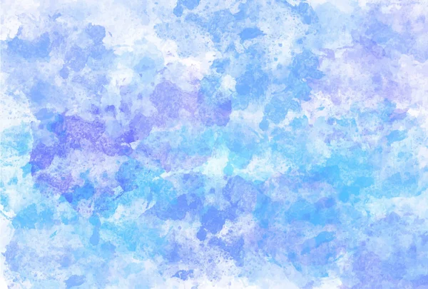 Blauw Japans Papier Aquarel Achtergrond — Stockvector