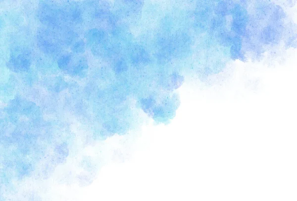 Mavi Japon Kağıdı Suluboya Arkaplan — Stok fotoğraf