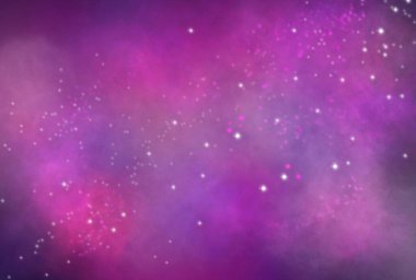 Uzay gezegeni gecesi gökyüzü arkaplanı