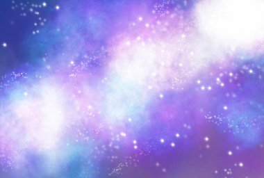 Uzay gezegeni gecesi gökyüzü arkaplanı