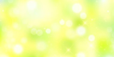 Taze yeşil gökyüzü açık renkli