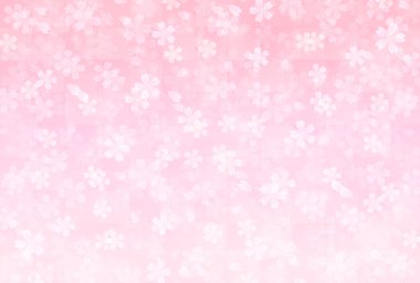 Cherry Blossom spring Japanese pattern background