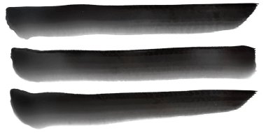 Brush calligraphy ink line icon