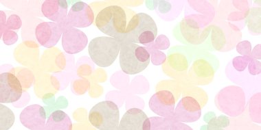 Spring Japanese pattern floral pattern background