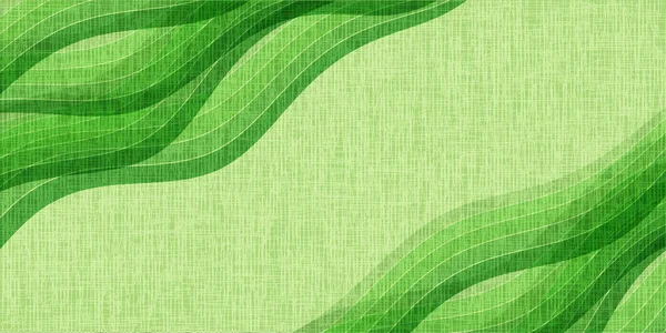 新鲜的日本绿色图案日本纸背景 — 图库矢量图片