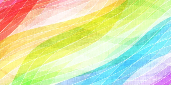Colorful Wave Japanese Pattern Background — Stockvektor