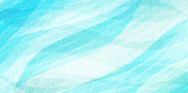 Wave Blue Japanese Pattern Background — Stok Vektör