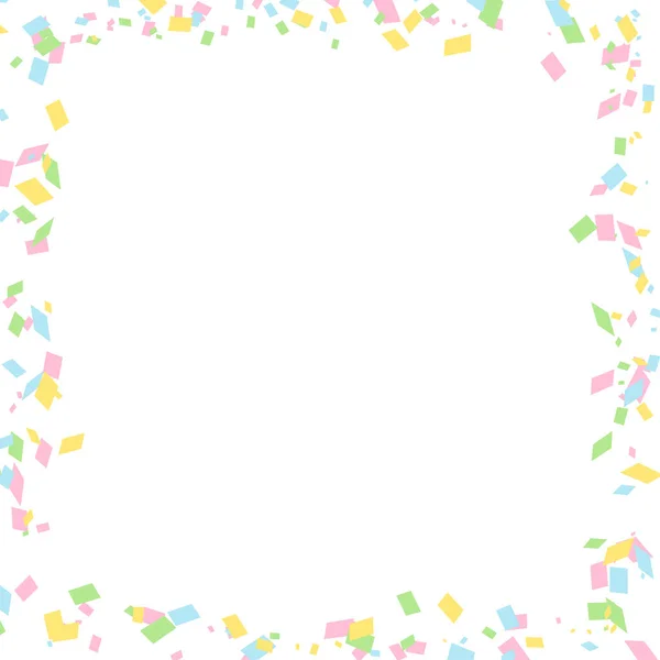 Confetti Colorful Paper Event Background — Stock vektor