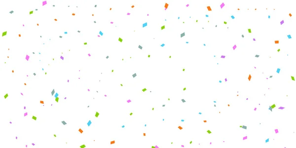 Confetti Colorful Paper Event Background — Stock Vector