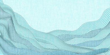 Deniz Yazı Japon şablonu