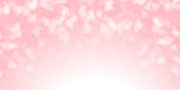 红心母亲节粉红背景 — 图库矢量图片