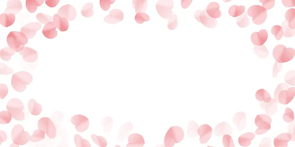 День Матери Сердца Розовый Фон — стоковый вектор