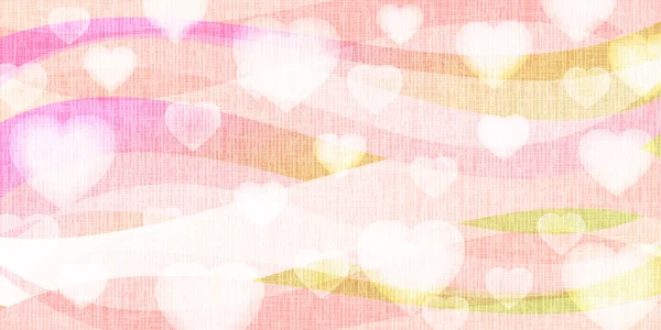 Herz Muttertag Rosa Hintergrund — Stockvektor