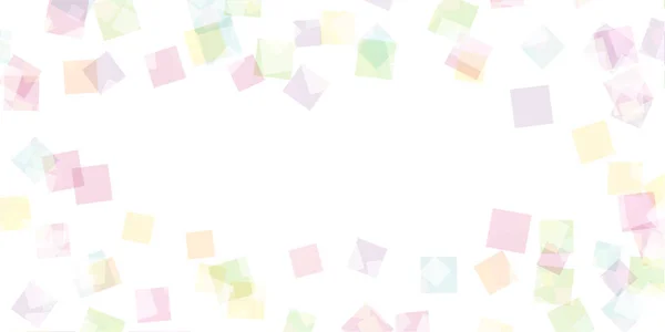カラフルな正方形の日本のパターンの背景 — ストックベクタ