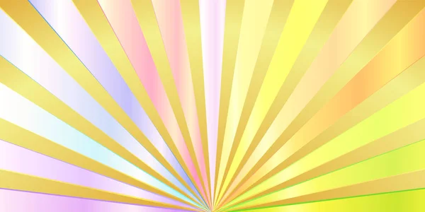 カラフルな太陽のパステルの背景 — ストックベクタ