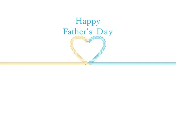 Father Day Heart Japanese Pattern Background — Stock Vector