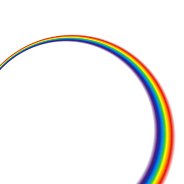 Rainbow Färgglada Färg Himmel Bakgrund — Stock vektor