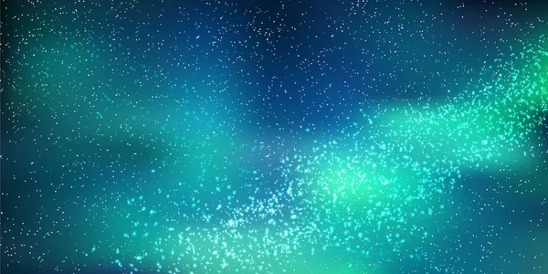 Tanabata Milchstraße Nachthimmel Hintergrund — Stockvektor