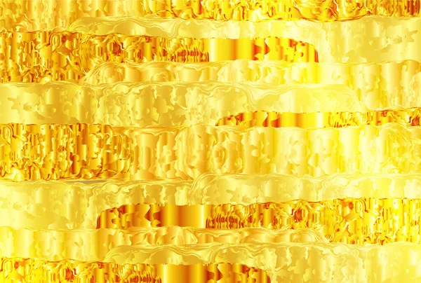 Goud Japanse Patroon Achtergrond Textuur — Stockvector
