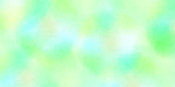 蓝色绿色日本图案水彩画背景 — 图库矢量图片
