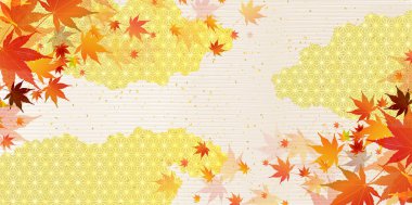 Sonbahar Akçaağaç Ağacı 'ndan Yapraklar Sonbahar Arkaplanı