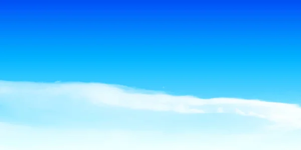 Cielo Azul Nube Paisaje Fondo — Vector de stock