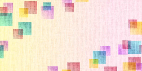 正方形色彩斑斓的日本图案背景 — 图库矢量图片