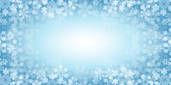 Сніг Різдво Зимове Небо Фон — стоковий вектор