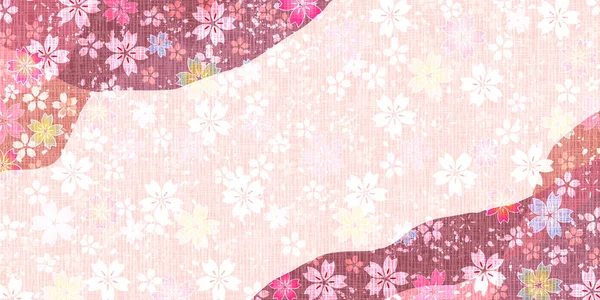 stock vector Cherry Blossoms Japanese Pattern Spring Background