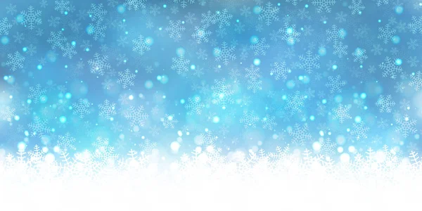 Χριστούγεννα Χιόνι Χειμώνα Τοπίο Φόντο — Διανυσματικό Αρχείο
