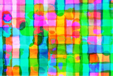 Suluboya Yeni Yıl Kart Şablonu