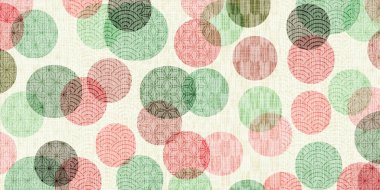 Japon Desenli Desenler Renkli Arkaplan