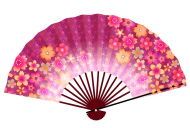 Kiraz çiçeği fan bahar ikonu